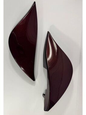 06-12 Victory Vegas Jackpot Motorcycle Right & Left Side Cover Panels Sunset Red
